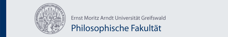 Logo der Philosophischen Fakultät der EMAU Greifswald